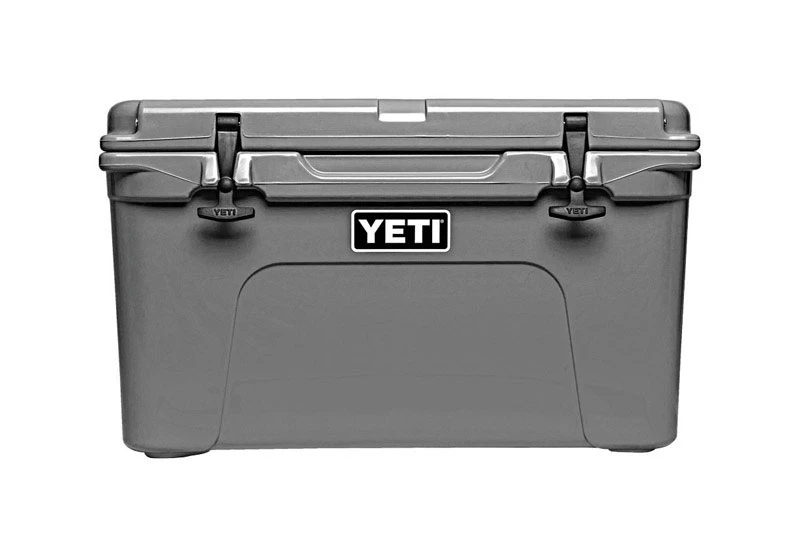 Tundra 45 Cooler Charcoal - Durable Rotomolded Construction, 28 Can Capacity