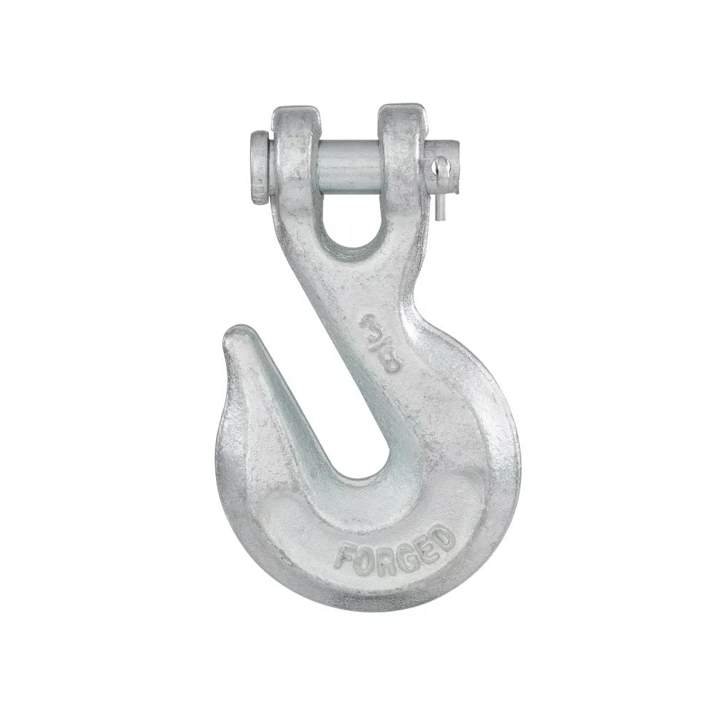 Steel Clevis Grab Hook, 3/8 Inch Size for Secure Load Handling