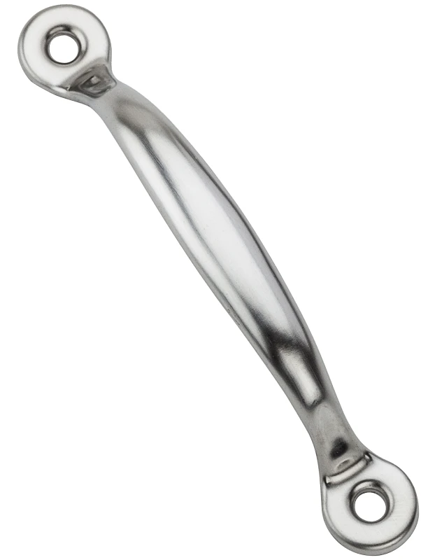 Screen Door Pull Handle, Stainless Steel, 4 and 3 Quarter Inches Length