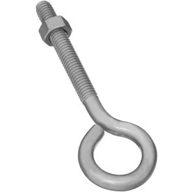 Stainless Steel Eye Bolt 5/16 X 4 Inch With Hex Nut