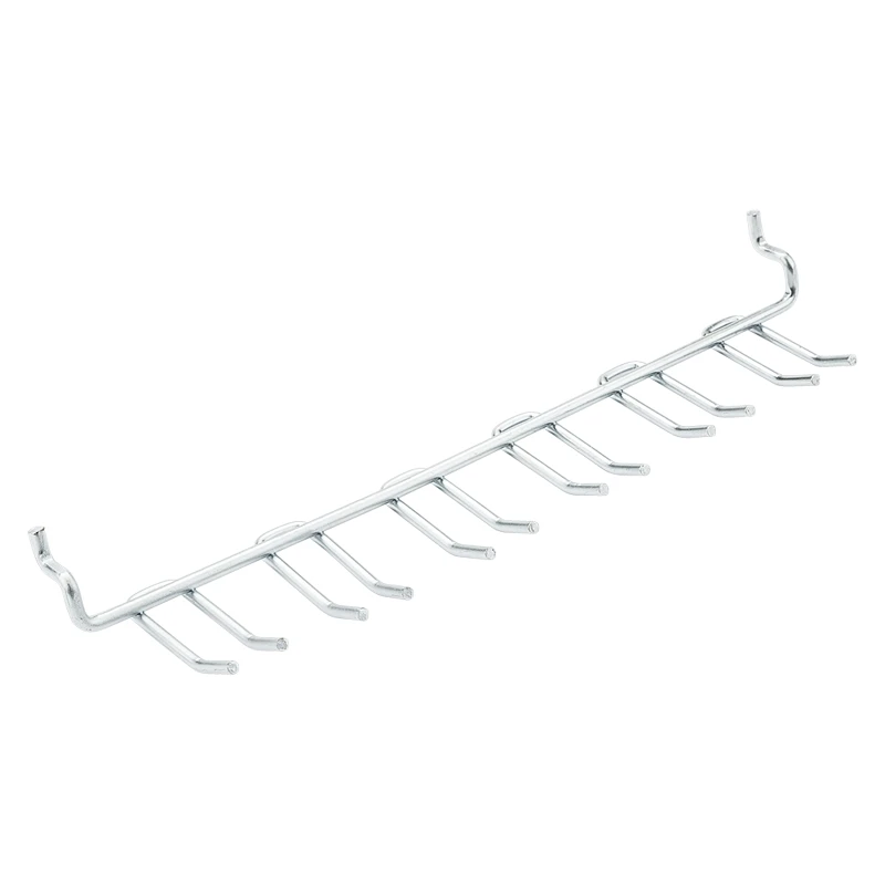 Pegboard Multiple Tool Holder, Galvanized Steel, 1-1/2 Inch, Model N235-024