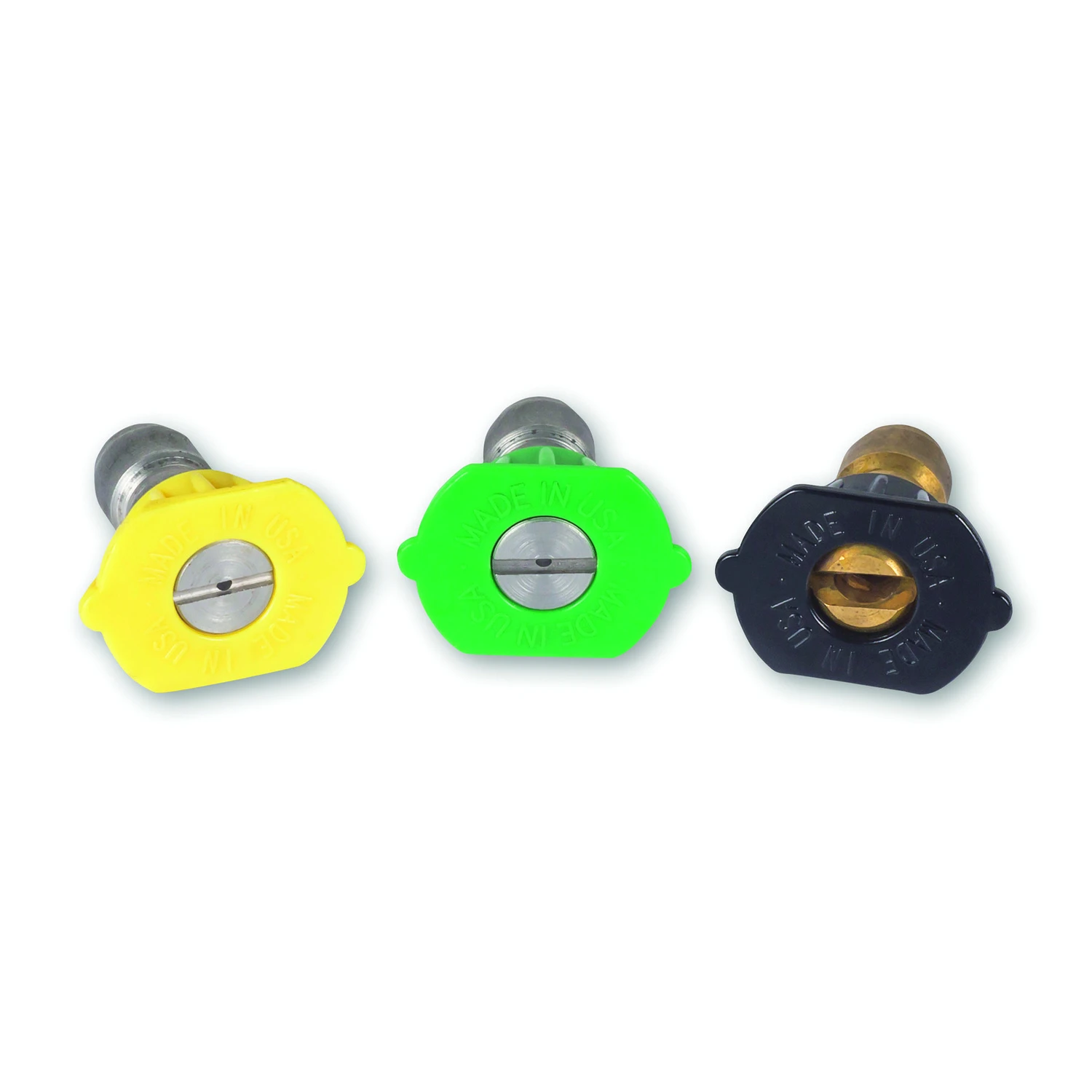 Rb 200 Pressure Washer 3 Pk Nozzle Set - 15°, 25°, 65° Detergent Nozzles