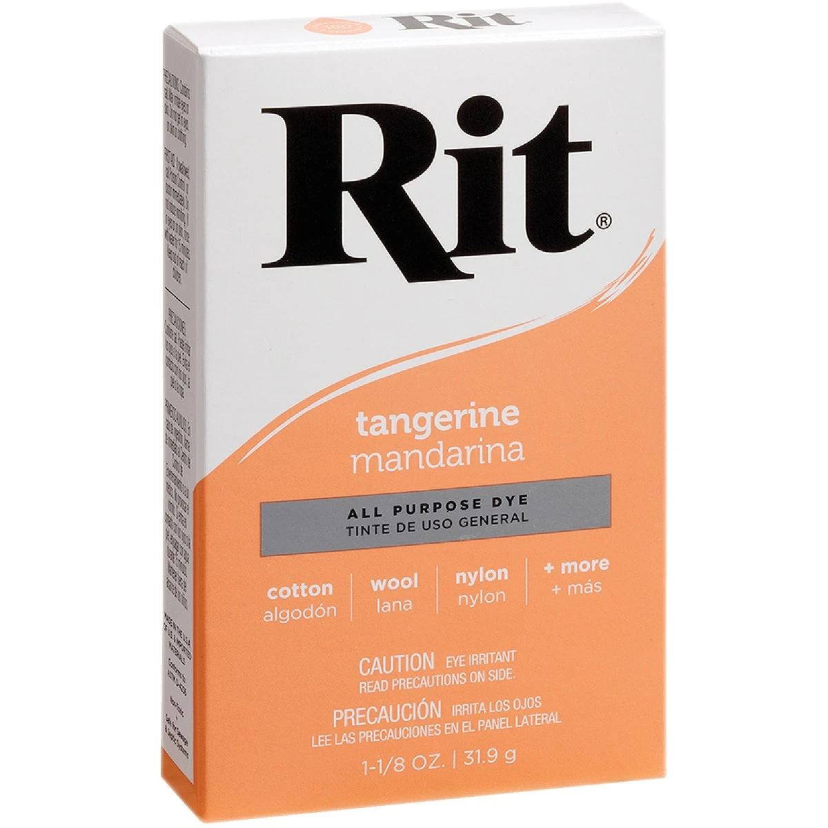 Tangerine 1-1/8 Oz. Powder Dye For Laundry And Fabric Care