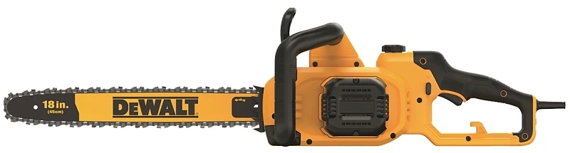 Electric Chainsaw with 15 Amp 2.8 Horsepower Brushless Motor and 18 Inch Bar