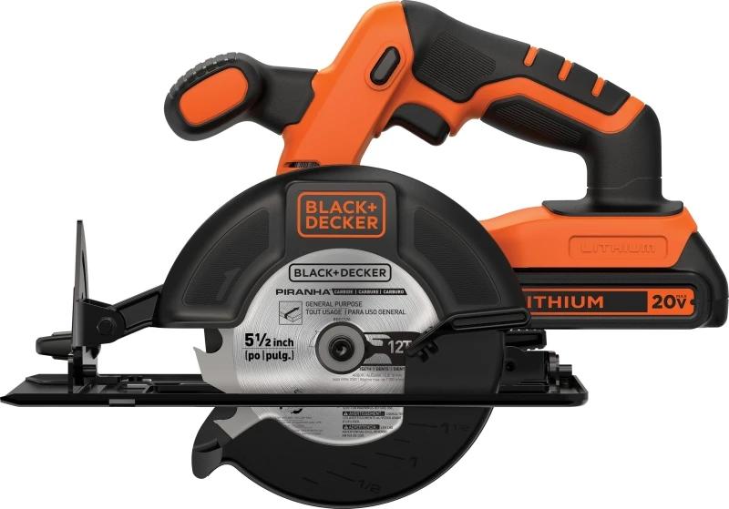 20 Volt Max Lithium-ion 5-1/2 In. Cordless Circular Saw Kit With Battery
