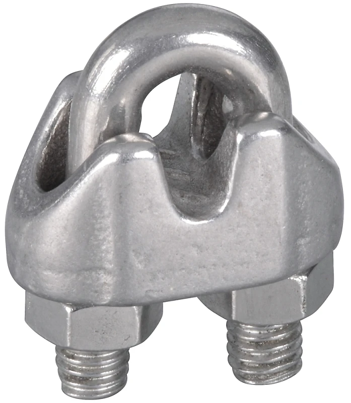 Stainless Steel Wire Cable Clamp, 1/8 Inch, Model N830-312