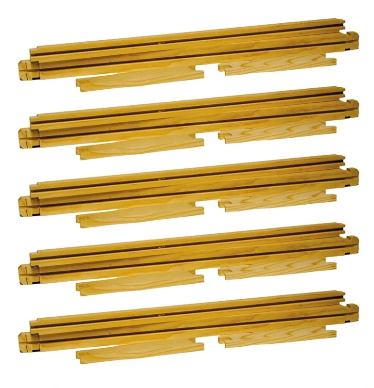 Beehive Body Frame, Deep or Hive, Wooden, 5-Pk.