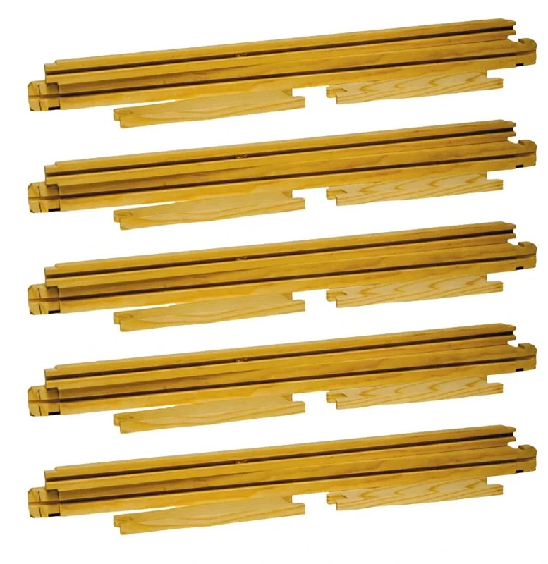 Super Beehive Frame With Top & Bottom,  Medium or Honey, Wooden, 5-Pk.