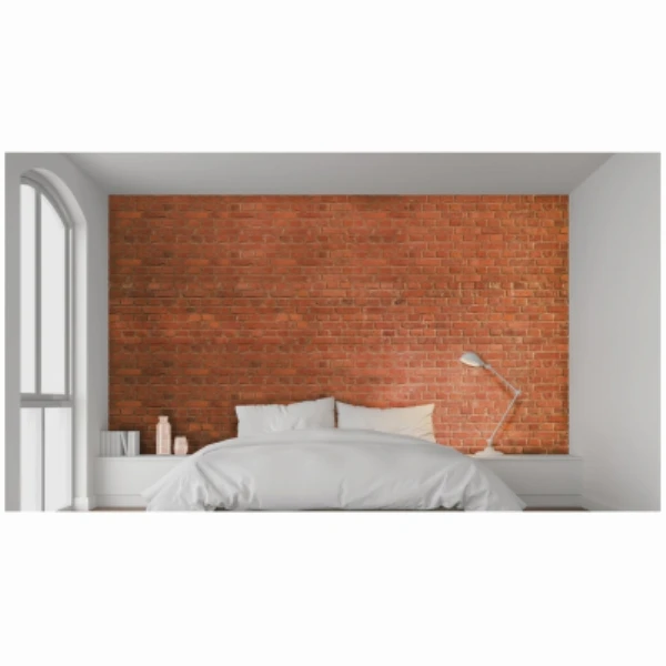 Decorative Faux Bricks, Marrakesh Red, Covers 10 Sq. Ft., 60 Ct.