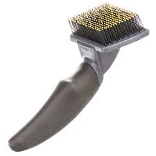 Cat Brush With Soft Pins For Gentle Grooming And Shedding Control