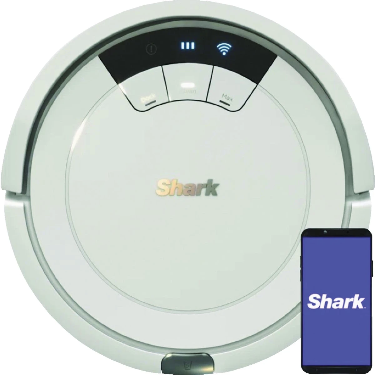 Ion Robot Vacuum Rv763 With Wi-fi, Voice Control, And Tri-brush System