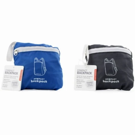 Lightweight Compact Ripstop Backpack, 10.25" X 15.75", Assorted Colors