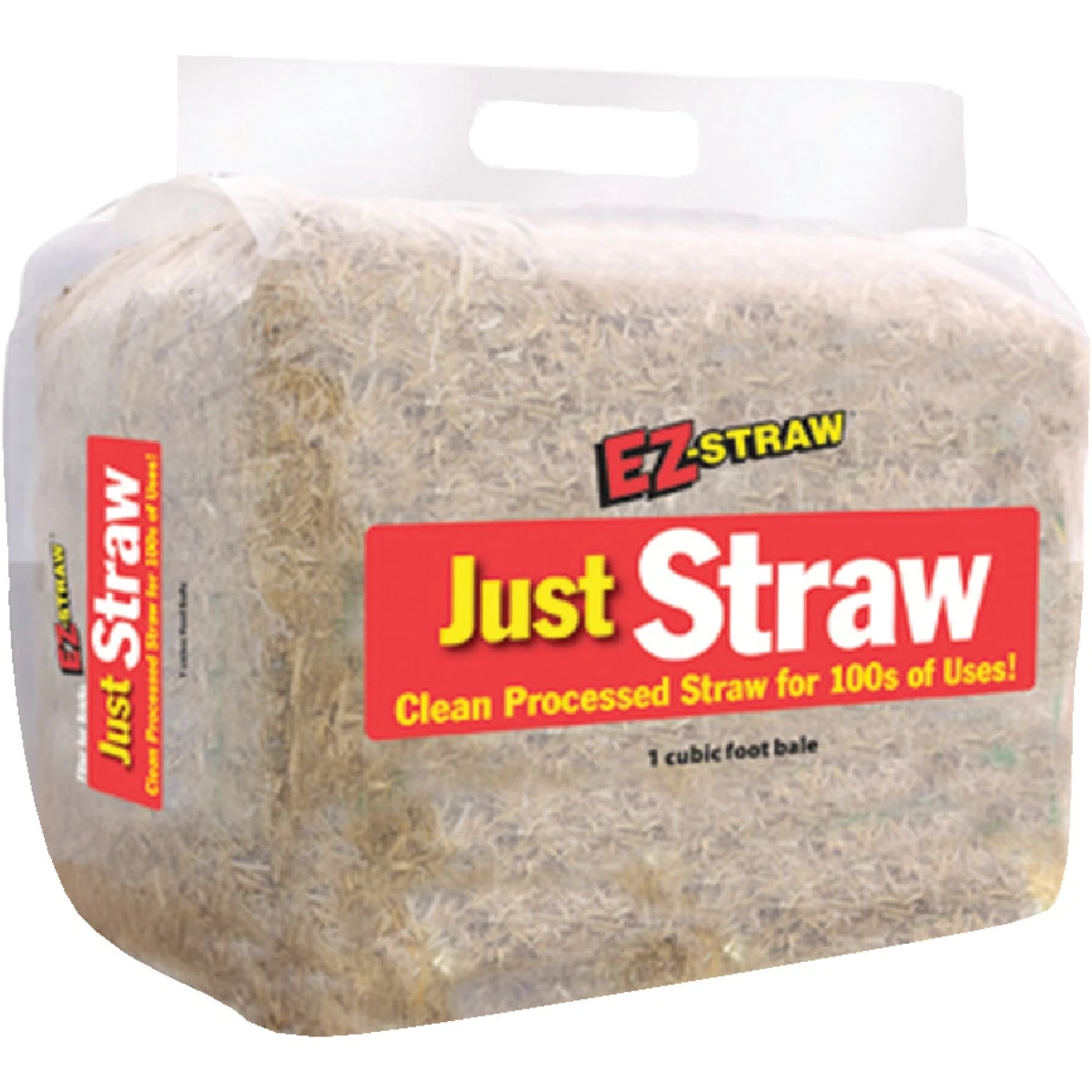 1 Cu. Ft. All-purpose Straw Bale For Gardening, Crafts, And Pet Bedding