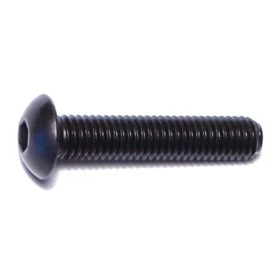 5mm-0.8 X 25mm Black Oxide Class 10.9 Steel Button Head Socket Cap Screws