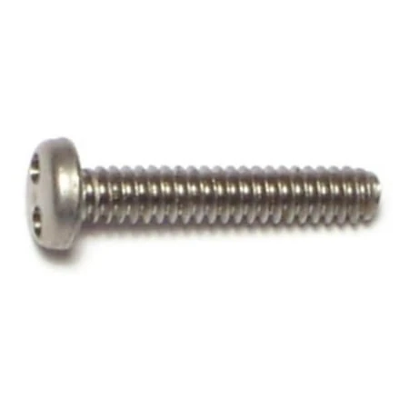 6-32 x 3/4 Stainless Spanner Security Pan Machine Screws
