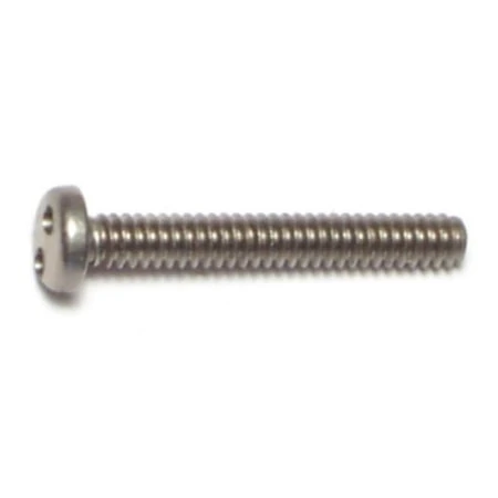 6-32 x 1 Stainless Spanner Security Pan Machine Screws
