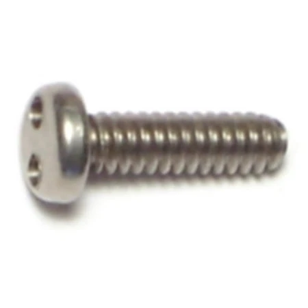 6-32 x 1/2 Stainless Spanner Security Pan Machine Screws