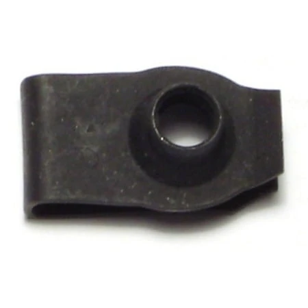 6mm Regular Black Phosphate Steel Coarse Thread Extruded U Nuts - Durable Fasteners