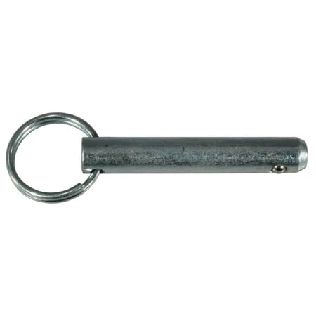 3/8 x 1-5/8 Zinc Plated Steel Cotterless Hitch Pins HPS-096 (4 pcs.)