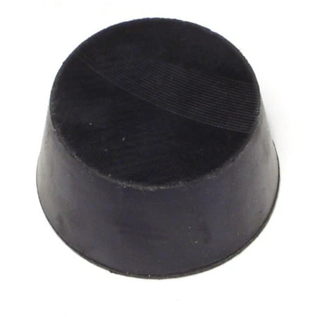 #9-1/2 Black Rubber Stoppers 1.8 X 1-1/2 X 1 In. Stpr-178 (2 Pk)