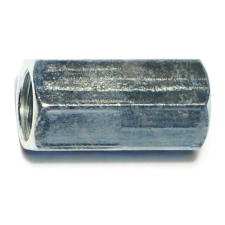 3/8-16 to 1/2-13 Zinc Coarse Coupling Nuts