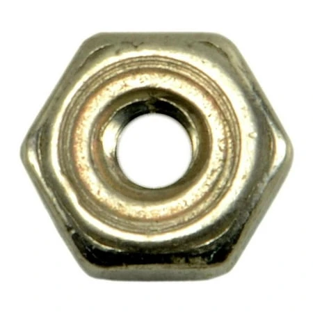 0-80 Stainless Steel Coarse Hex Nuts - 18-8 Grade, Durable And Corrosion Resistant