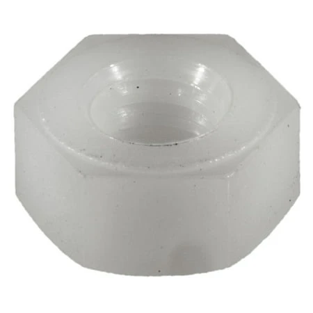 1/4-20 Nylon Coarse Hex Nuts - Durable Plastic Fasteners For Various Applications