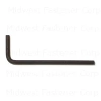 3mm Zinc Plated Steel Short Arm Hex Wrenches - Durable Metric Tool