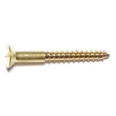 6X1-1/2 SL FL HD WOOD SCREW BRAS