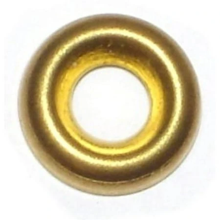 #6 Brass Finishing Washers - 5/32" X 15/32" - Durable And Versatile Fasteners