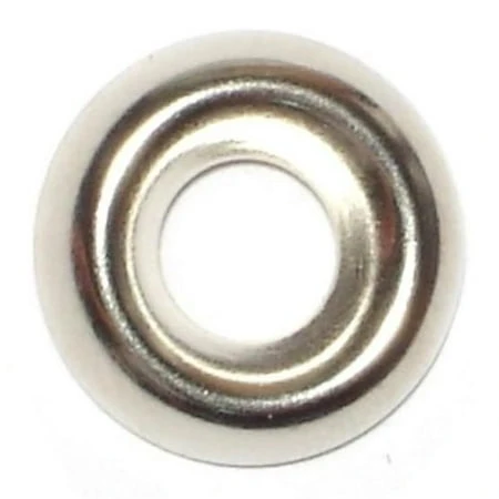 #8 Nickel Plated Brass Finishing Washers 13/64 X 17/32 Fwb-093