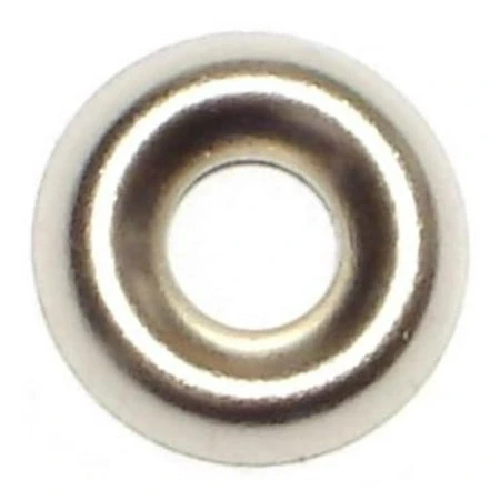 #6 Nickel Plated Brass Finishing Washers 5/32 X 15/32 Fwb-087