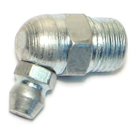 1/8 Inch Mip Zinc Plated Steel 65 Degree Angle Grease Fittings
