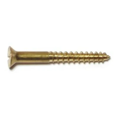 8X1-1/2" SL FL HD WOOD SCREW BRA
