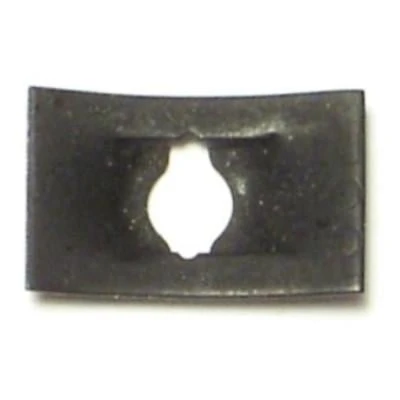 #6 Zinc Plated Steel Flat Speed Nuts - Durable And Versatile Fasteners