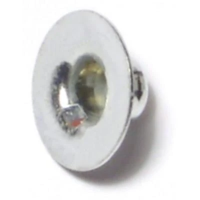 3/16 Inch Zinc Plated Steel Washer Cap Push Nuts - Model Pshnl-122