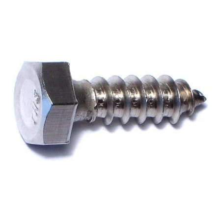 5/16 X 1 Stainless Steel Hex Lag Screws - 18-8 Grade, Heavy Duty Fasteners