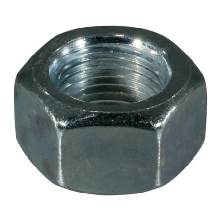 5/8-18 Zinc Plated Grade 2 Steel Fine Thread Finished Hex Nuts - Hns-278