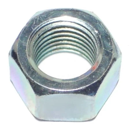 7/16-20 Zinc Plated Grade 2 Steel Fine Thread Finished Hex Nuts - Hns-227