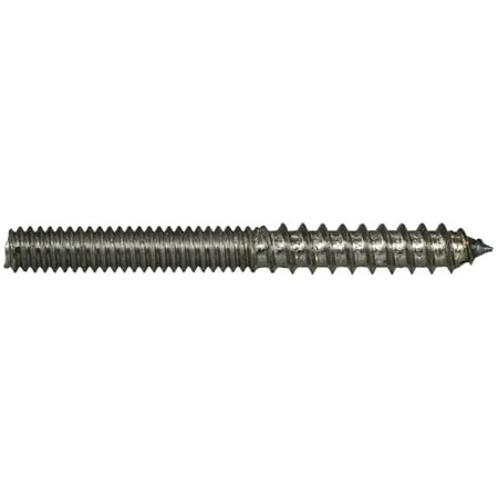 1/4-20 X 2-1/2 Plain Steel Coarse Thread Hanger Bolts Hbs-111