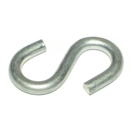 2-1/2 Inch Zinc Plated Steel Open S Hooks - Model Shs-074