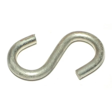 2 Inch Zinc Plated Steel Open S Hooks - Model Shs-068