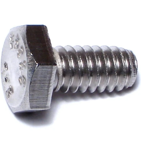 1/4-20 X 1/2 Stainless Steel Coarse Hex Cap Screws - 50 Count Box