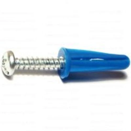 Plastic Conical Anchor Kit No. 6 To 8 X 3/4, 14-16 X 1-1/2