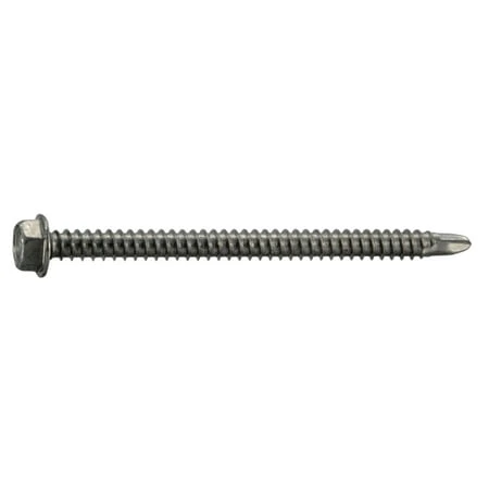 #12-14 X 3 Stainless Steel Hex Head Self-drilling Screws - Durable And Versatile Fasteners
