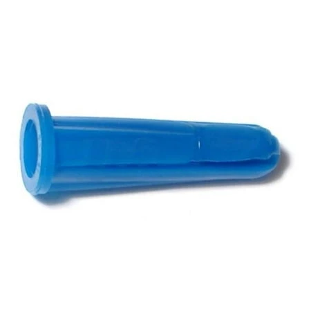 10-12 X 1 Conical Plastic Anchors - Durable Plastic Fasteners For Secure Mounting