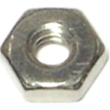 6-32 Stainless Steel Coarse Finished Hex Nuts - Durable And Reliable Fasteners