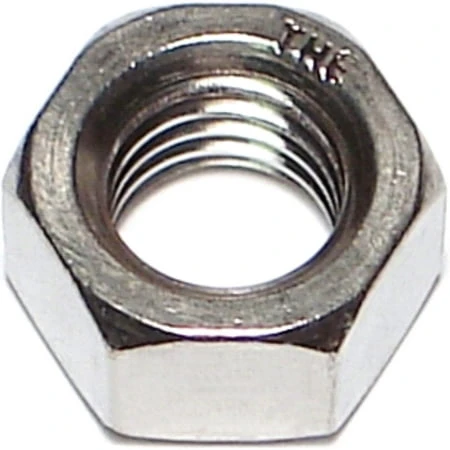 1/2-13 Stainless Steel Coarse Finished Hex Nuts - Durable And Versatile Fasteners