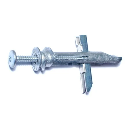 #8 X 2-1/8 Zinc Plated Steel E-z Toggle Anchors Tas-024 (50 Pk)