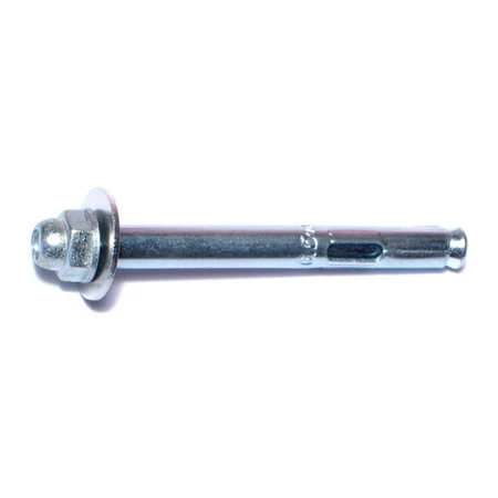 1/4 X 2-1/4 Zinc Plated Steel Acorn Nut Sleeve Anchors Saans-100 (100 Pcs)